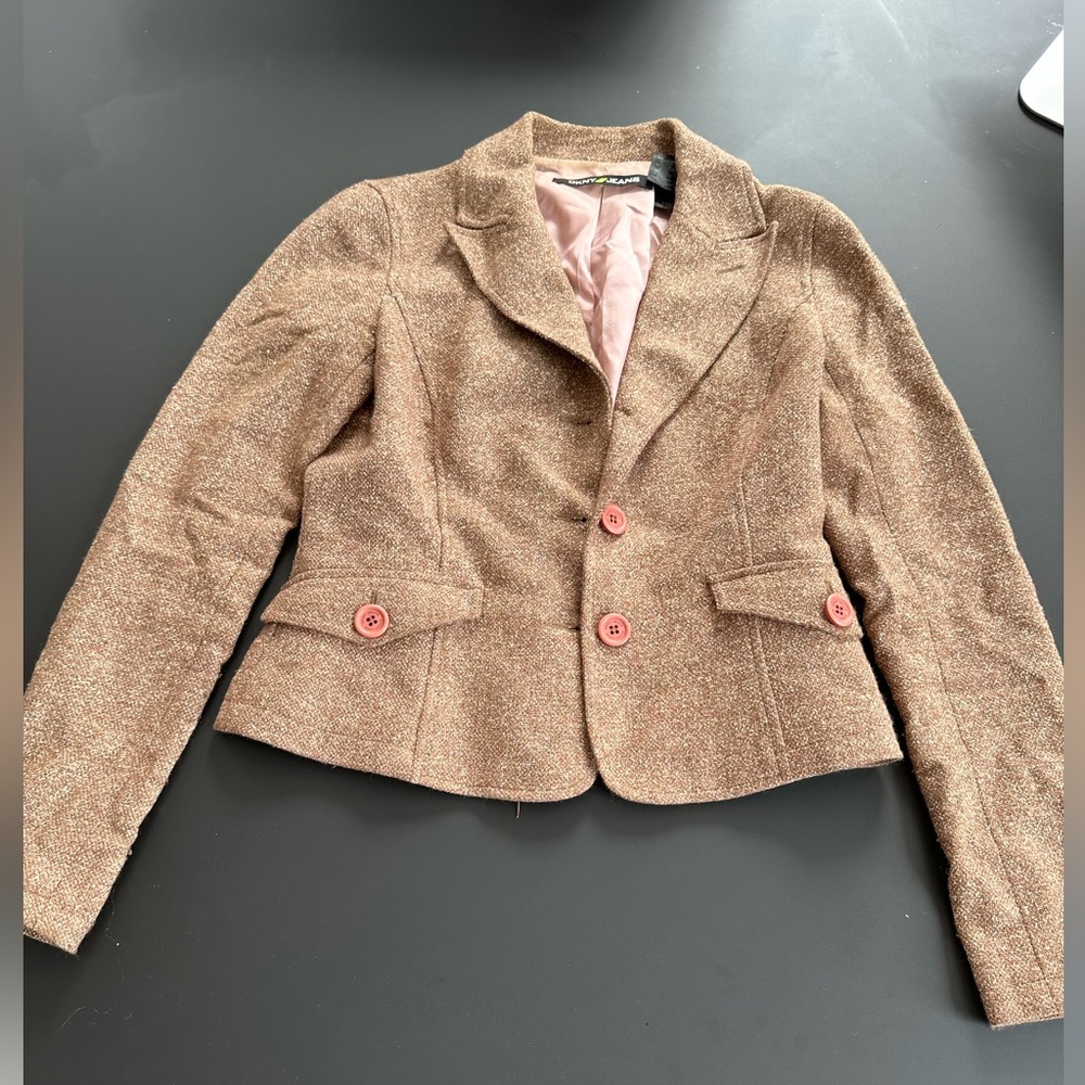 DKNY Jeans tan blazer
